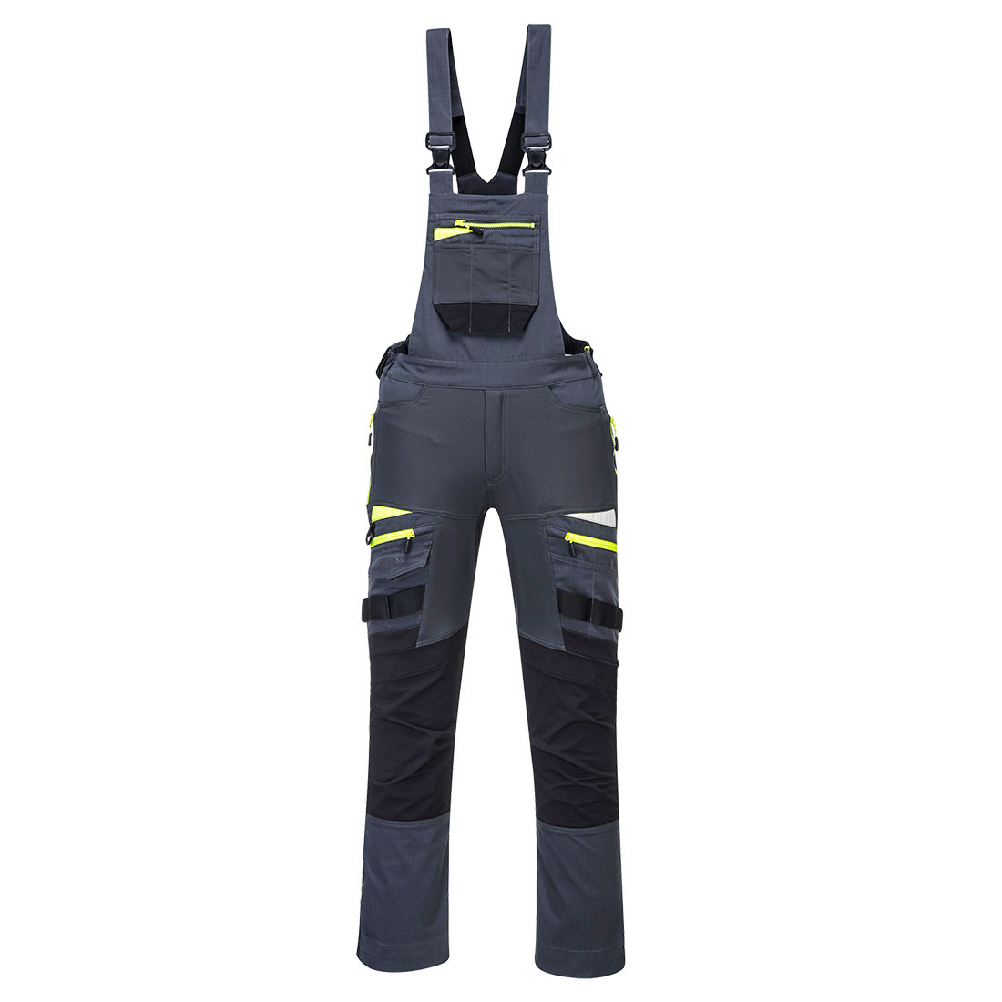 PORTWEST DX4 Pracovné nohavice na traky DX441 Sivá 3XL