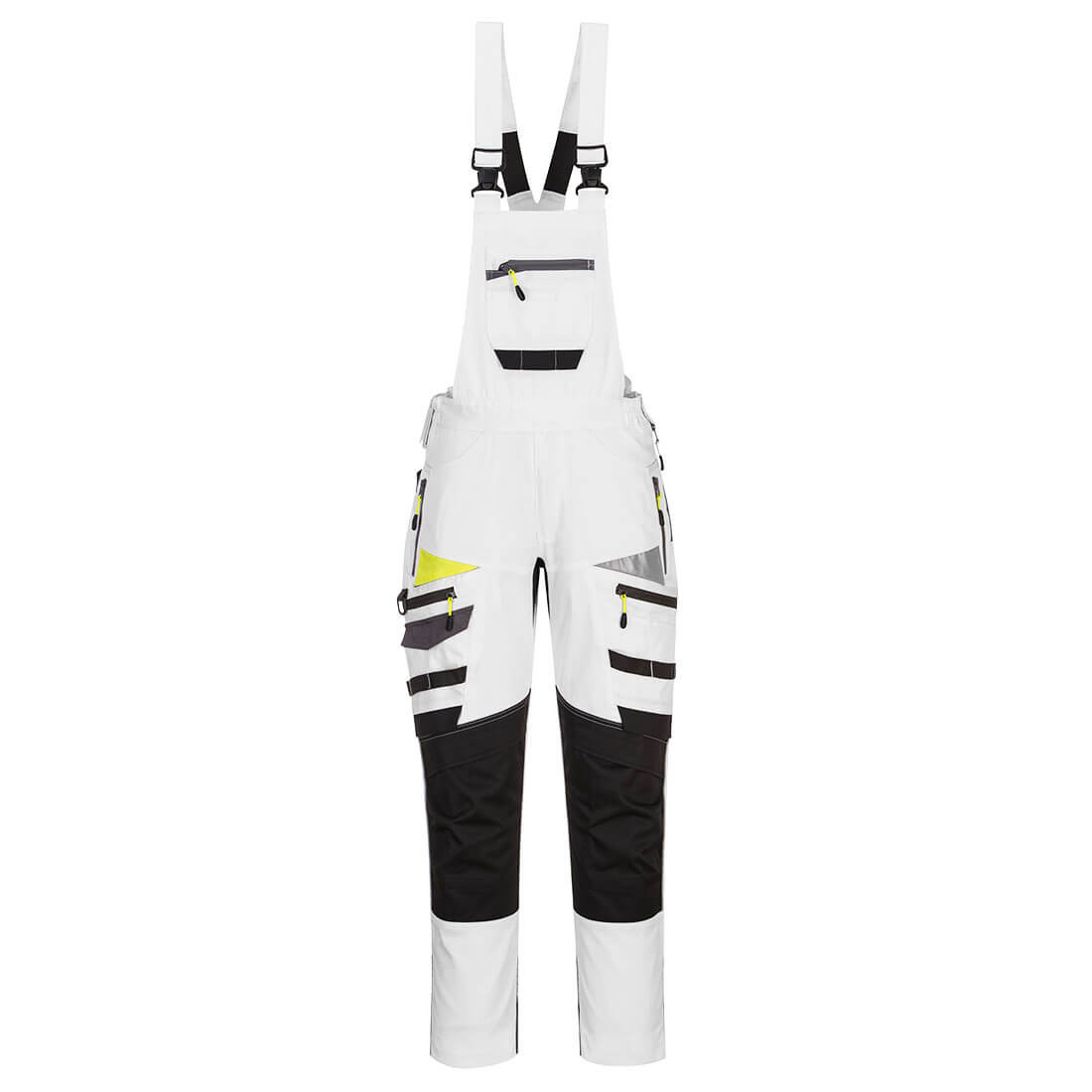 PORTWEST DX4 Pracovné nohavice na traky DX441 Biela 3XL