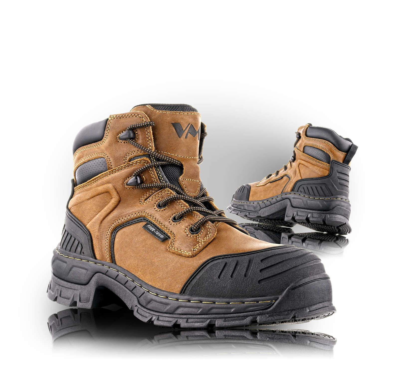 VM FOOTWEAR VM WINNIPEG outdoorová členková obuv 4900-40 44 Hnedá / čierna