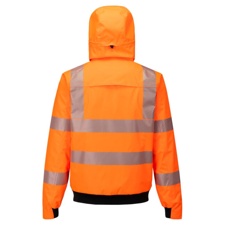 Reflexná Bomber bunda do dažďa Sport Portwest KX315
