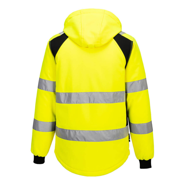 Reflexná bunda polstrovaný softshell CD809 Portwest