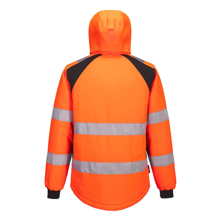 Reflexná bunda polstrovaný softshell CD809 Portwest