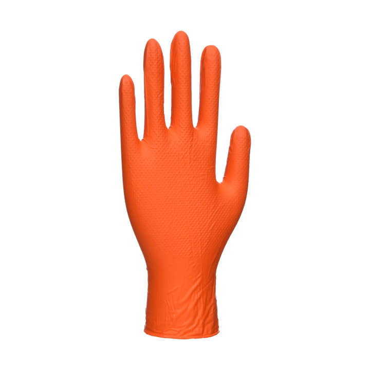 Oranžové jednorazové rukavice HD (100ks) Portwest A930