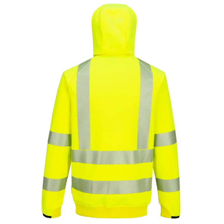 KX3 Športová reflexná mikina na zips Portwest KX303