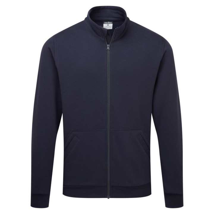 Antistatická ESD mikina so zipsom